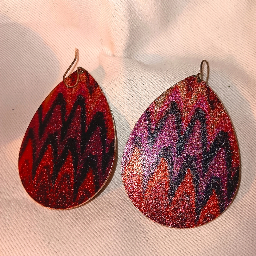 Tear drop earrings